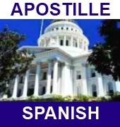 Apostille service in California, Apostilla, Spanish Translation tel 707-992-5551